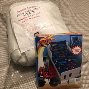 Blaze duvet, pillow case, comforter & pillow